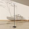 Dimmable Floor Lamp 2700K-6000K with Remote Control and Dual Head Rotating 350 Degrees, Black