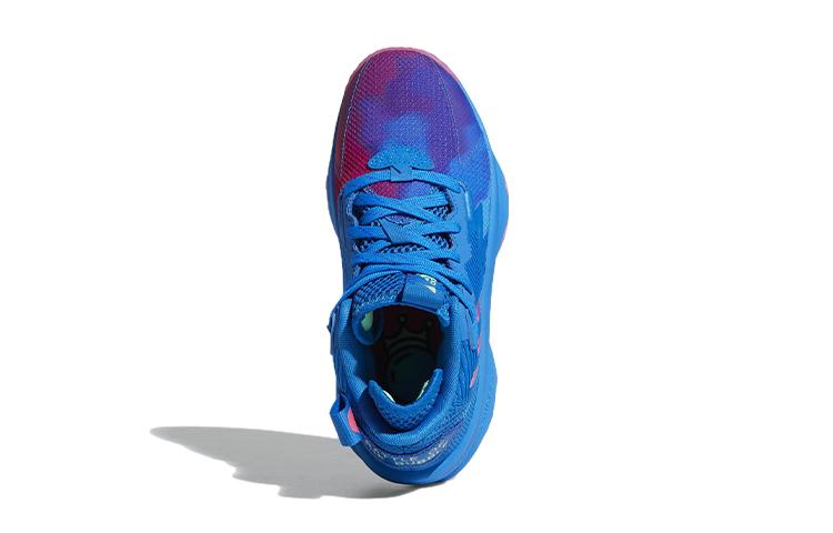 Adidas D Lillard 8 Comfortable Round Toe Slip Resistant, Abrasion Resistant, Breathable Mid top GY2916