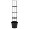 Tomato Planter - Maison Exclusive - Anthracite - Ø29.5x115 Cm - UV-resistant Polypropylene