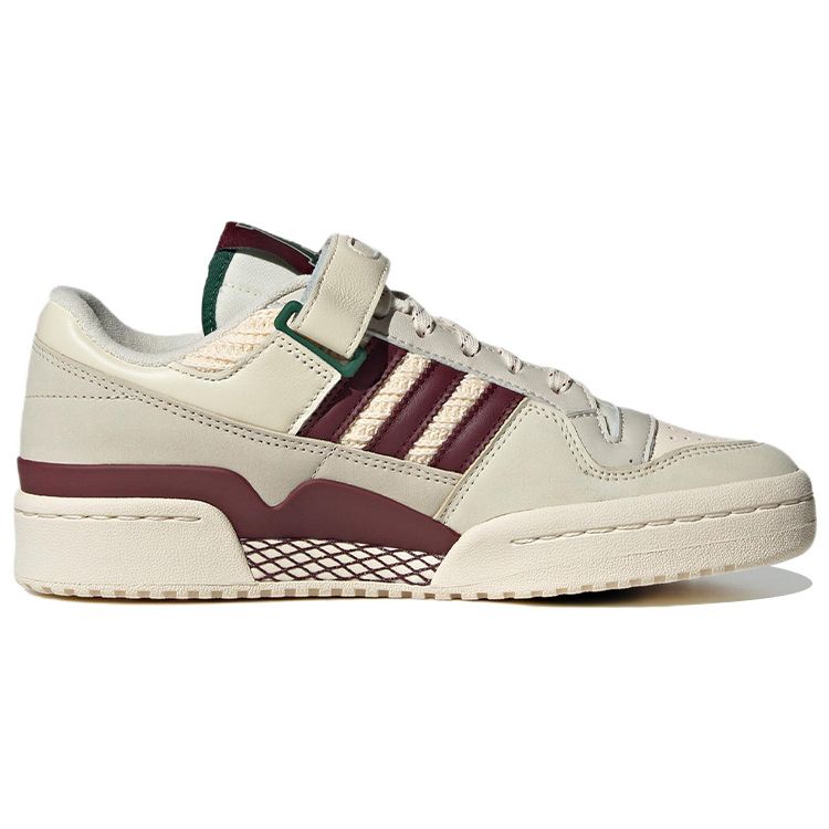 Adidas Originals Forum 84 Low Women's Cream Light Grey Brown Red H03689