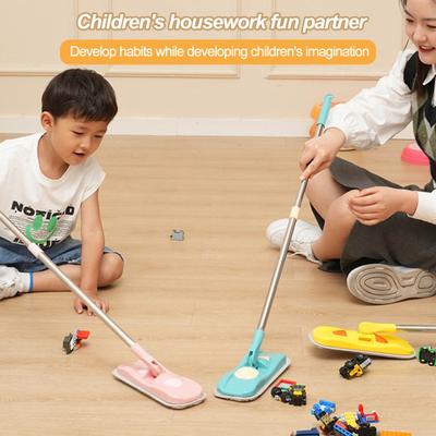 Mini Mop Small Mop for Kids Housekeeping Pretend Play Cleaning Toy