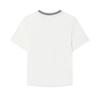 FILA T Shirts Men's Mist White Crew Neck Moderate F11W524113FWT