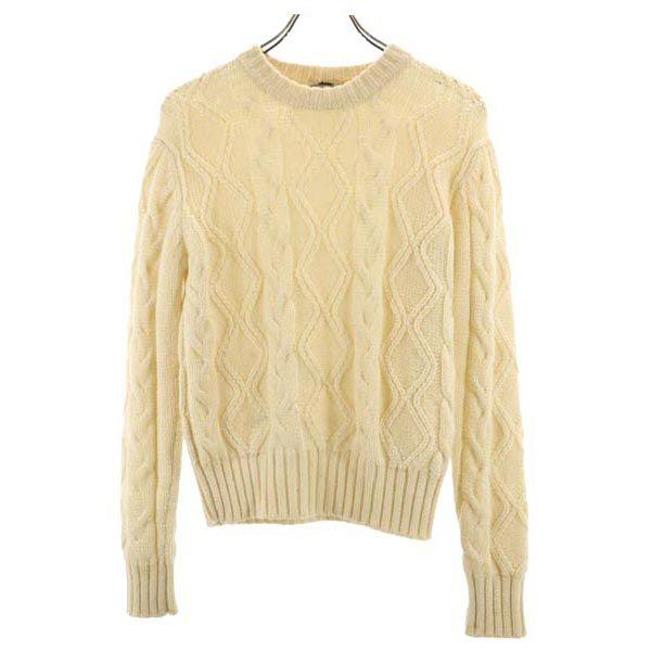 WOOLRICH 70s White Tag Vintage Long sleeve knit Generation sweater Women Used
