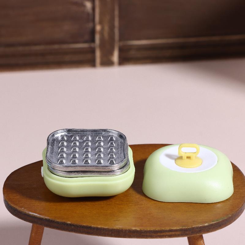 Dollhouse Mini Kitchenware Dining Table Food Model Dollhouse Kitchen Decoration Dolls House Accessories Micro Scene Props