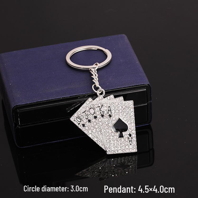 European & American Rock Guitar Keychain: Hip Hop Drip Oil Alloy Pendant Charm for Women's Bags
