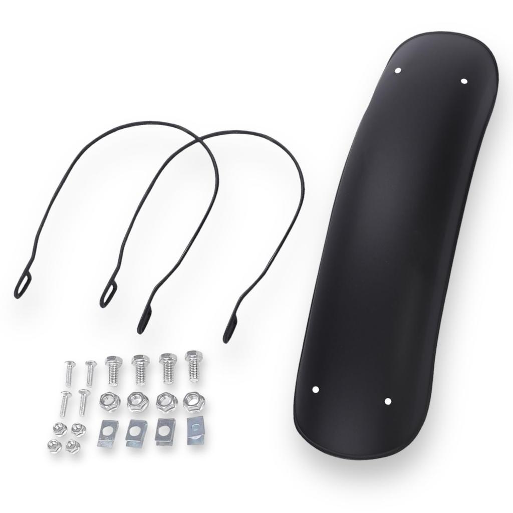 Kanoan Vorderradkotflügel Kompatibel mit Zoll GN125 GN250 CG125 GS125 R1200GS Volty Grasstracker Universal Motorrad Cafe Racer Custom Teile Aftermarket