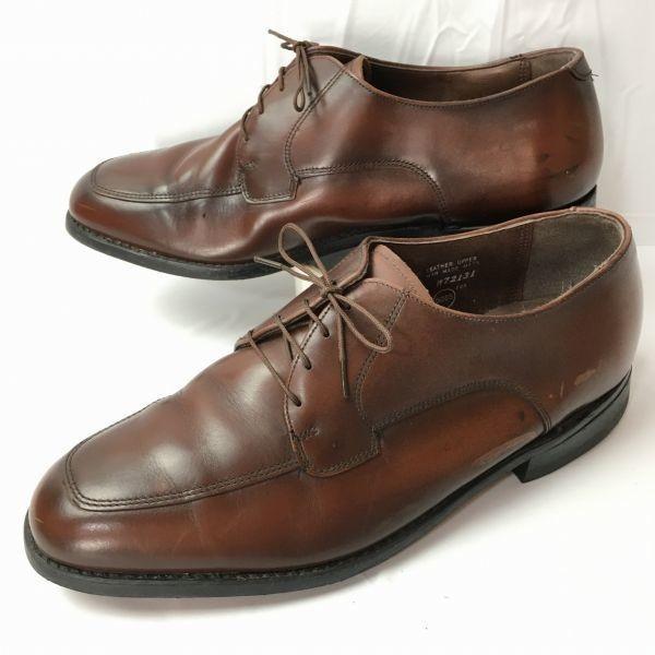 

CLOUD CLUB Handmade USA Vintage U-Tip Business Shoes Dark Brown Approx. Size 27.028.0 Men s