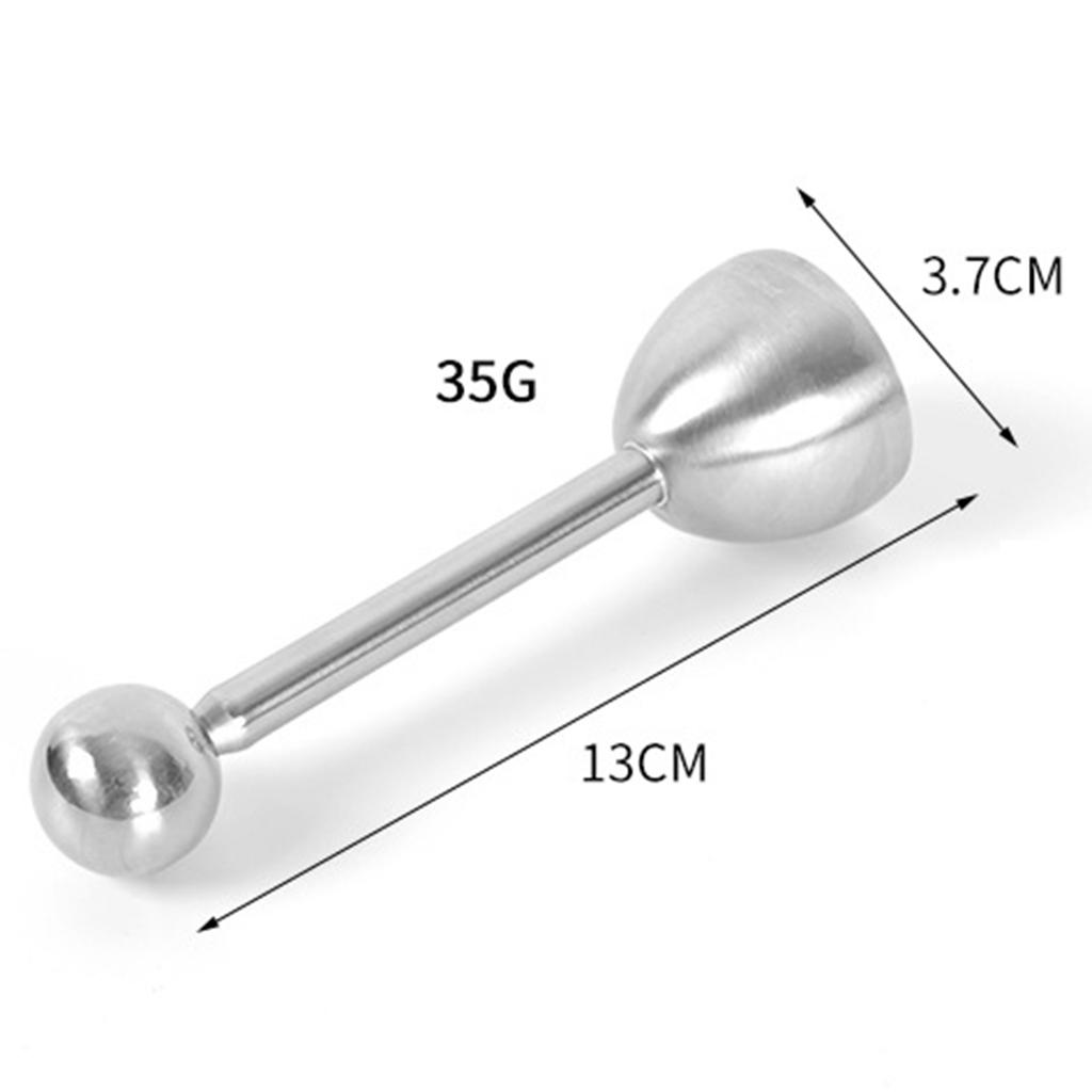 Stainless Steel Egg Bottle Opener Kitchen Egg Opener Tool Egg Cracker for Touch Egg Opener Egg Separator