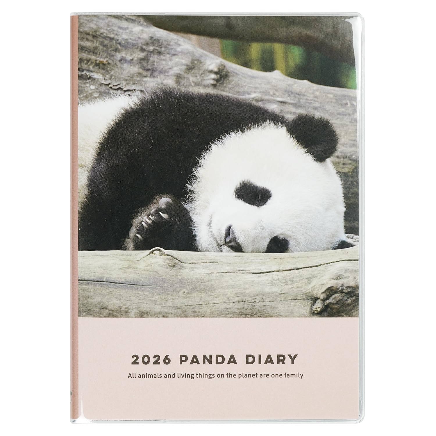 

Greeting Life Panda Planner 2026 B6 Weekly Softcover Lying Down CD-1380-PA (Starts January 2026)
