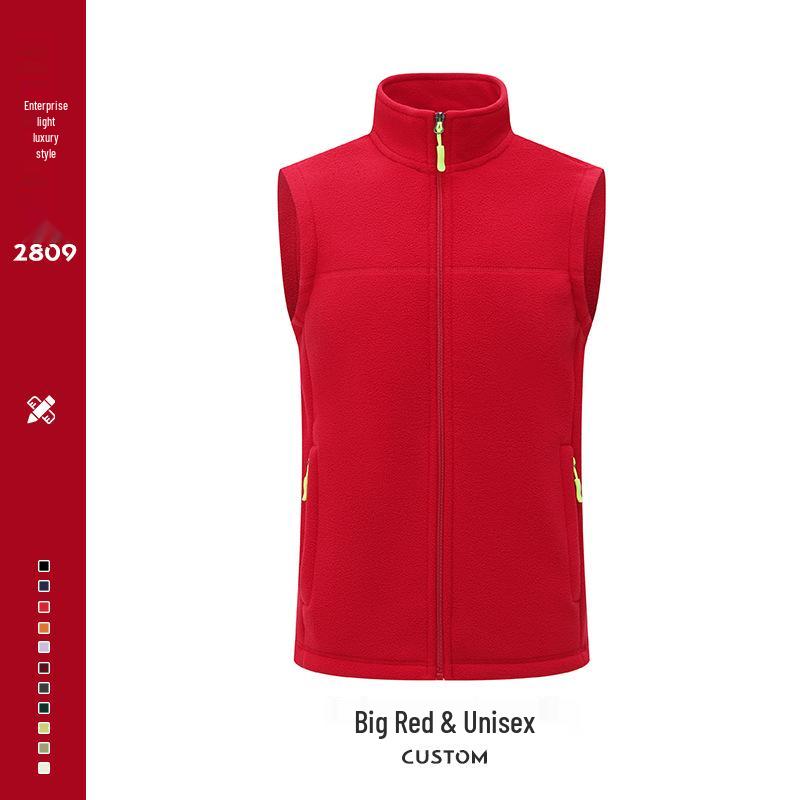 Custom Logo Multi-Pocket Durable Vest for Supermarket, Decoration, and Volunteer Workwear