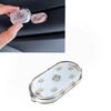 2PCS Car Roof Magnets Reading Lamp Touch LED Indoor Car Lighting Ceiling Lamp Magnet USB Car Interior Light Mini LED Light