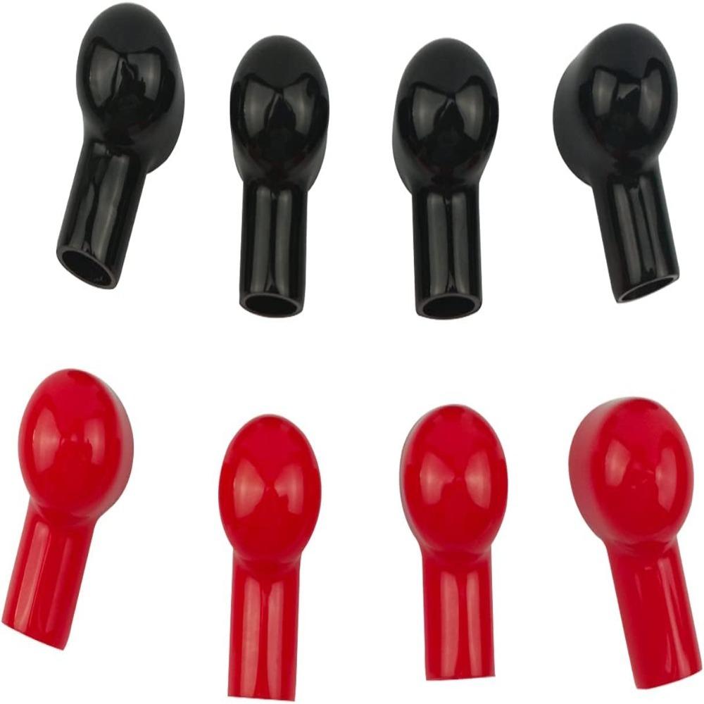 

10 пар красной крышки батарейного отсека, черная, черная крышка батарейного отсека для автомобиля