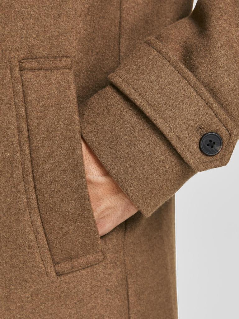 Coat Jack & Jones Jprblamelton Wool Coat Sn (12177644) Dark Khaki Coat