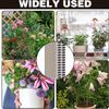 15Pcs 40cm Plant Support Stakes with 30Pcs Clips Orchid Bendable Plant Sticks