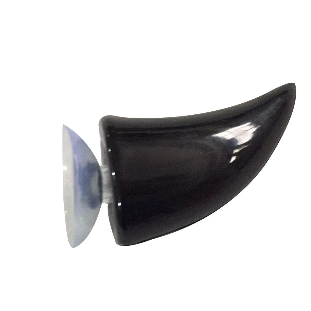 

Угловые рога для шлема Присоски для шлема Мотоциклетные аксессуары для головных уборов Украшения для мотоциклетных рожков чёрный