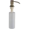 Laveo Drop Liquid Soap Dispenser Brass Antique OKD_131T