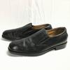 GEOX Slip-On Side Gore Business Shoes Size 41 25.5-26.0 Black Men’s(USED)