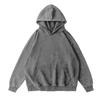 Cotton Distressed Men's and Women's Hoodie Drop Shoulder Retro Fashion Brand Cotton Washed Loose Hoodie