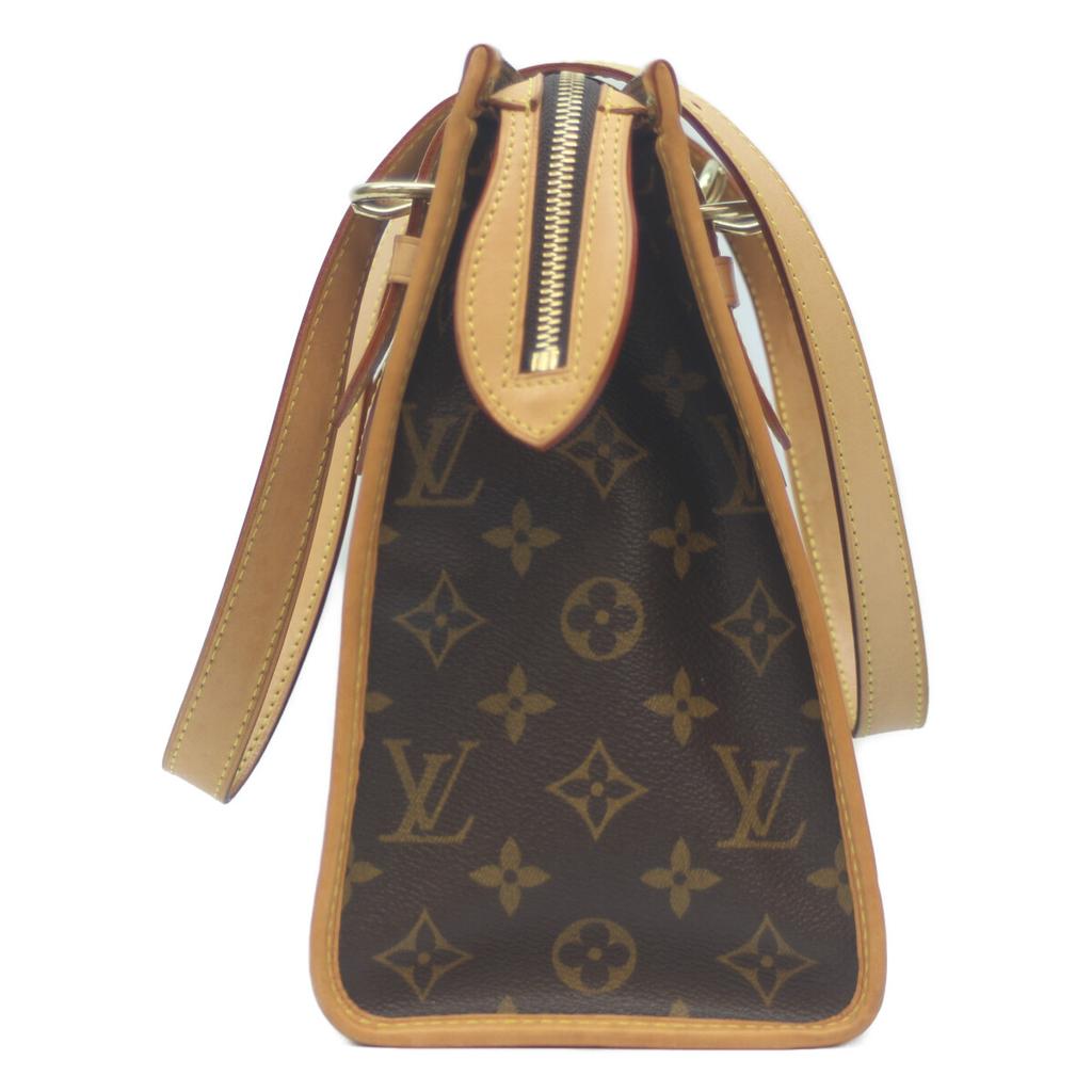Louis Vuitton 2006 M40007 Monogram Popincourt Hand Tote Bag BrownUsed