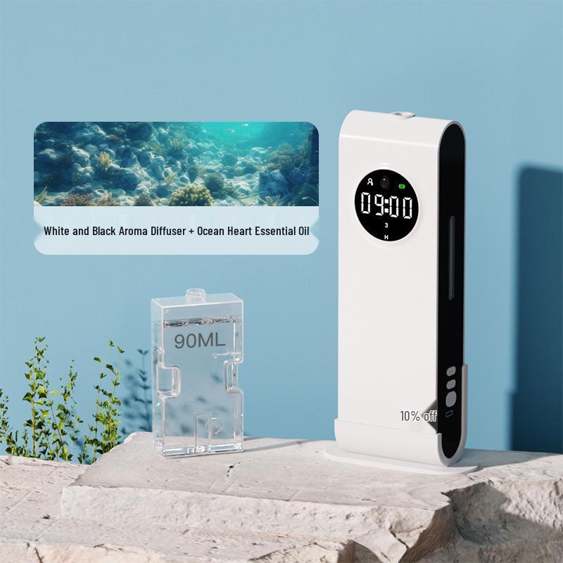 USB Rechargeable Wall-Mounted Automatic Aroma Diffuser and Deodorizer