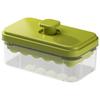 Wutuo Double-Layer Square Ice Cube Maker Set with Lid & Storage