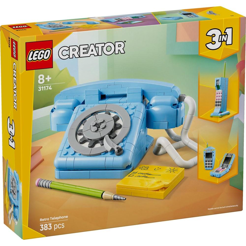 LEGO Creator Retro Phone 31174 Toy for Girls and Boys