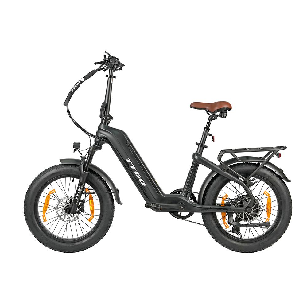 TTGO F8 Elektrofahrrad aus Kohlefaser, 48V 18Ah Versteckte Batterie