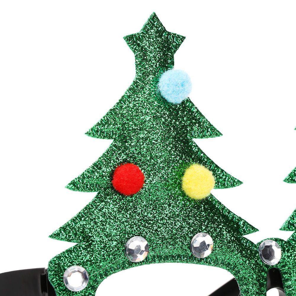 Neujahrs-Foto-Requisite Weihnachtsdekorationen Weihnachtsmannbrille Weihnachtsbrillen-Gestell Rentier Weihnachtsbaum