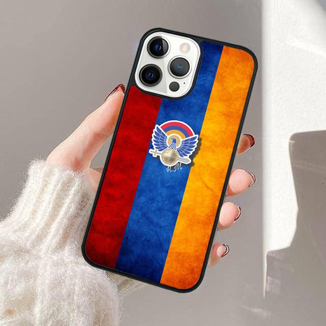 Armenien Armenier Flagge Handyhülle Für iPhone 17 Air 13 12 14 15 16 Hülle Für Apple Pro Max Plus Coque