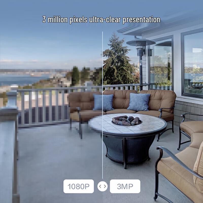 Ezviz H8 3MP 2K 4G LTE Outdoor PTZ AI Security Camera (CN version)