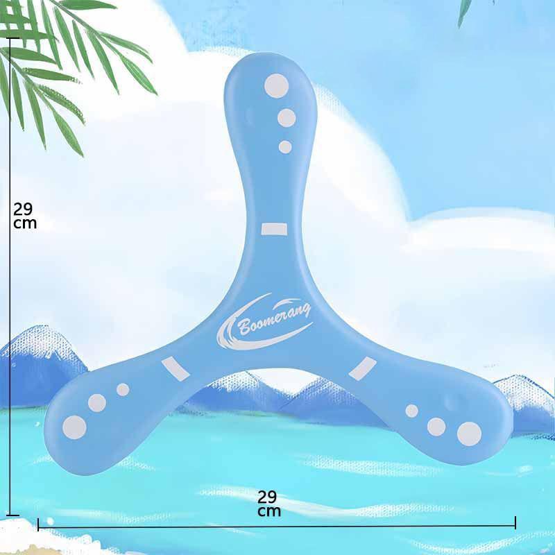 Children Oversized Thickened Boomerang Soft Three-leaf Cross Adult-kids Interactive Outdoor Toys for Puzzle Decompression Gifts