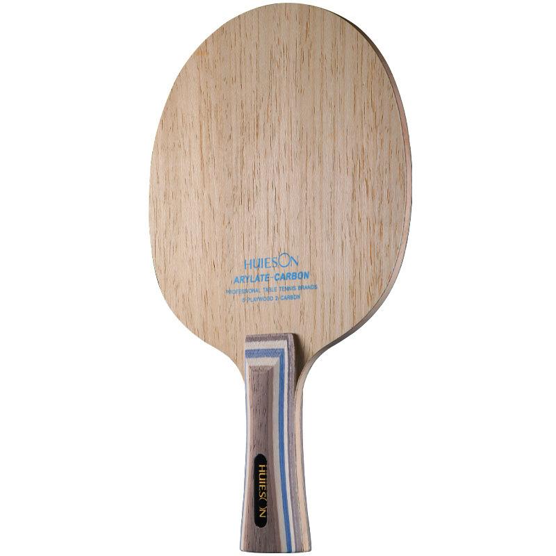 

HUIESON Table Tennis Blade Arylate Carbon Ping Pong Blade Professional 5 Wood 2 ALC Same Structure As Viscaria