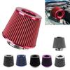 Universeller modifizierter Hochstrom-Luftfilter für Autos, Pilzkopf-Luftfilter 76mm, Universeller Pilzkopf-Luftfilter