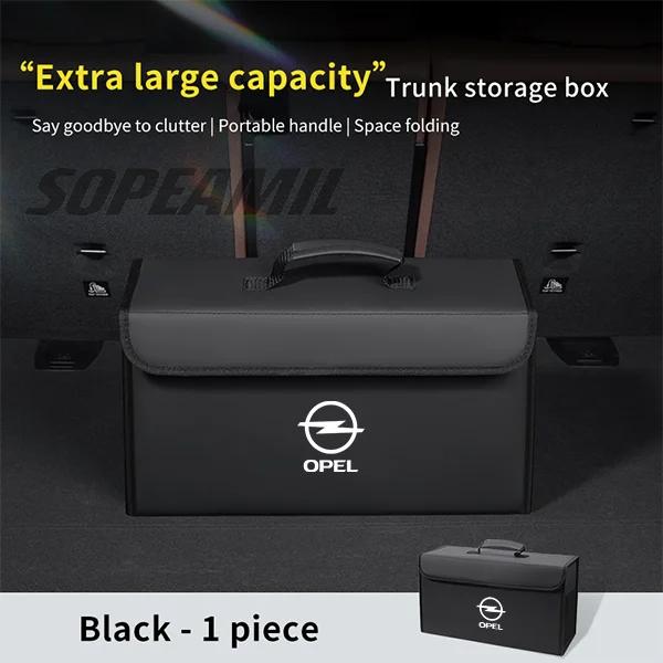 Car Trunk Storage Box Organizer Foldable Stowing Tidying Bag For Opel OPCline Combo Delica GTC INSIGNIA MOKKA Tigra Zafira Vivar