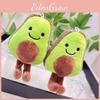 Avocado Playful Capybara Plush Toy Adorable Keychain Perfect For Accessories Bag