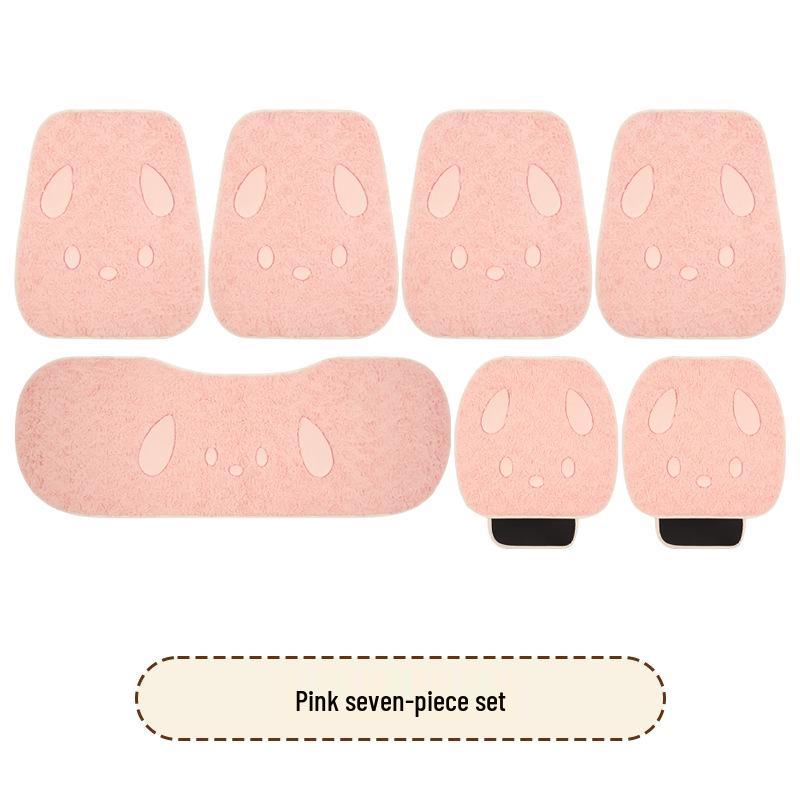 Winter Plush Puppy Car Seat Cushion for Ford Focus - Warm & Cute