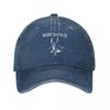 Classic Bathory Original Logo Goat Baseball Cap Men Women Distressed Washed Snapback Hat Outdoor Running Golf Hats Cap