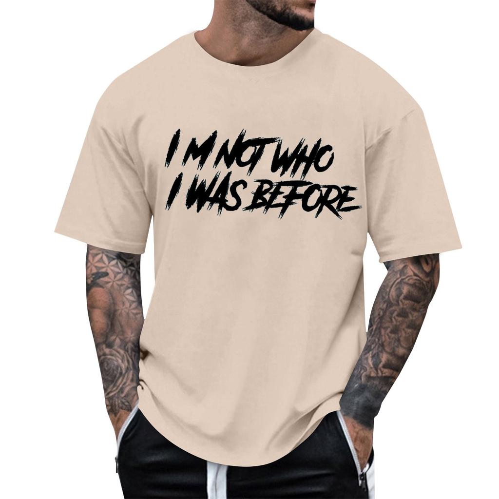 Unisex Loose Drop Sleeve Tops Unisex Casual Fashion Short Sleeve Tops