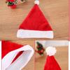 Świąteczna czapka Mikołaja Czapka dla dzieci Ozdoby świąteczne Dekoracja Czapka świąteczna Kobiety Mężczyźni Chłopcy Dziewczynki Czapka na rekwizyty na przyjęcie bożonarodzeniowe
