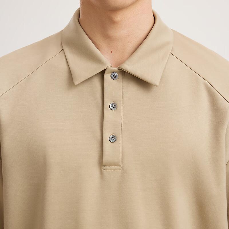 CROQUIS Men's 2025 Summer Loose Fit Knitted Polo Shirt