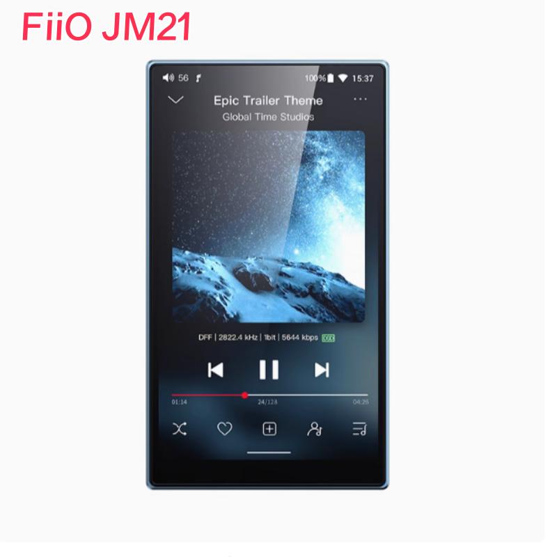 FiiO JM21 Přenosný bezeztrátový hudební přehrávač pro Android DSD Bluetooth Walkman Mini MP3