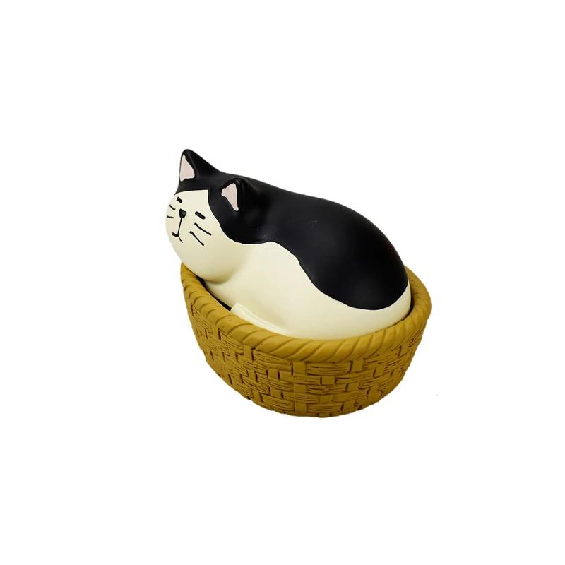 

Cat And Fox Curator Fairy Tale Series Family Study Creative Small Ornaments Cartoon Toys Enlightenment Education Home Decoration S
