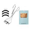 Stainless Steel Wide-Angle Eyelash Curler for Natural Curl - Beginner's Portable Hot Seller