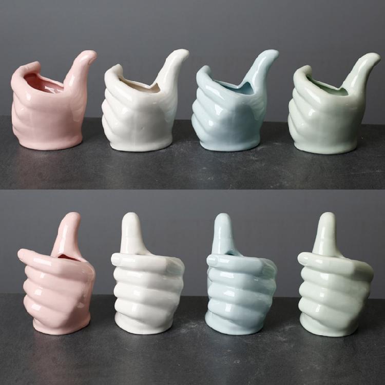 Garden Patio Yard Plants Pot for Succulent Aloe Vera Cactus Ceramic Flower Pot