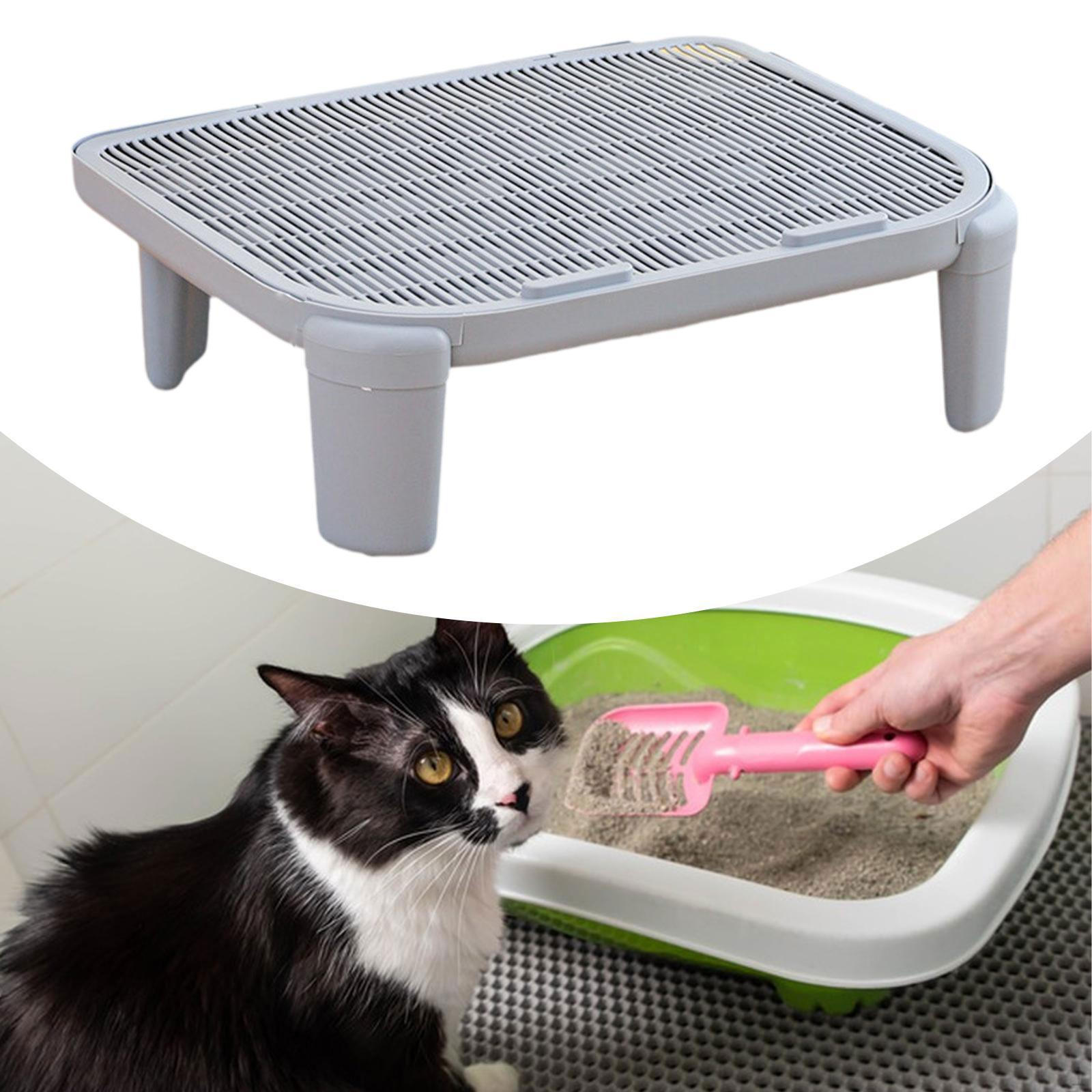 

Cat Litter Mat Floor Protection Anti Slip Kitten Footboard for Bathroom Lavatory