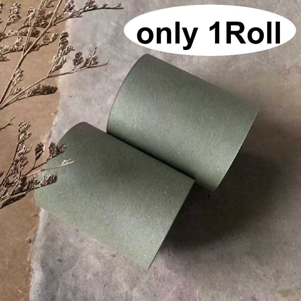 Refillable Kraft Paper Roll Kraft Notebook Set DIY Crafts Hanging Writing Pad  for Notes