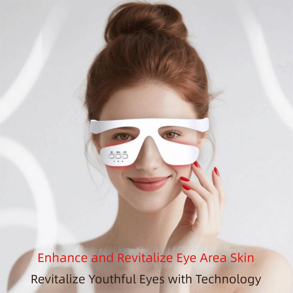 3D Surrounding Eye Massager Microcurrent Glasses Massage Beauty Machine  Eye Puffiness