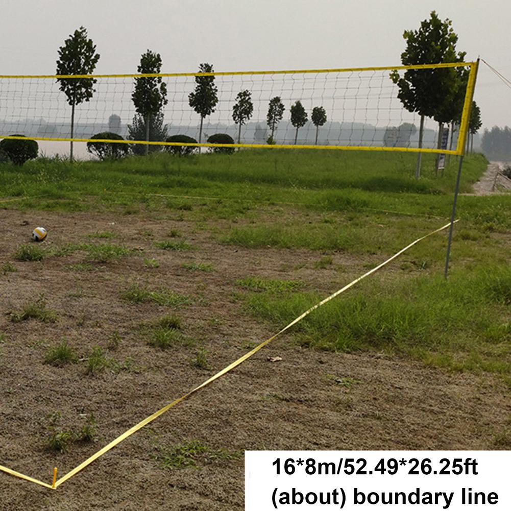 Outdoor Beach Volleyball Net Combo Set Easy Set Up Volleyball Net For Outdoor Indoor Garden Backyard Training Sport Adult Kids