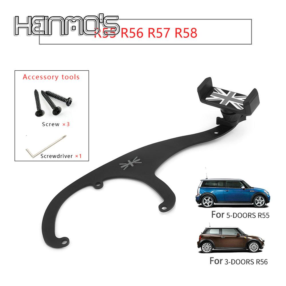 Car Phone Holder Mount For MINI Cooper R50 R52 R53 R55 R56 R57 R58 R60 R61 Car Mount Mobile Phone GPS Holder Bracket Clamp