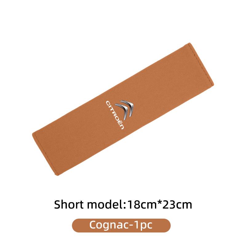 Suede Car Styling Seat Belt Shoulder Protective Cover Accessories For Citroen C4 C3 C5 C1 C2 C6 VTS C4L DS3 DS4 DS5 Grand